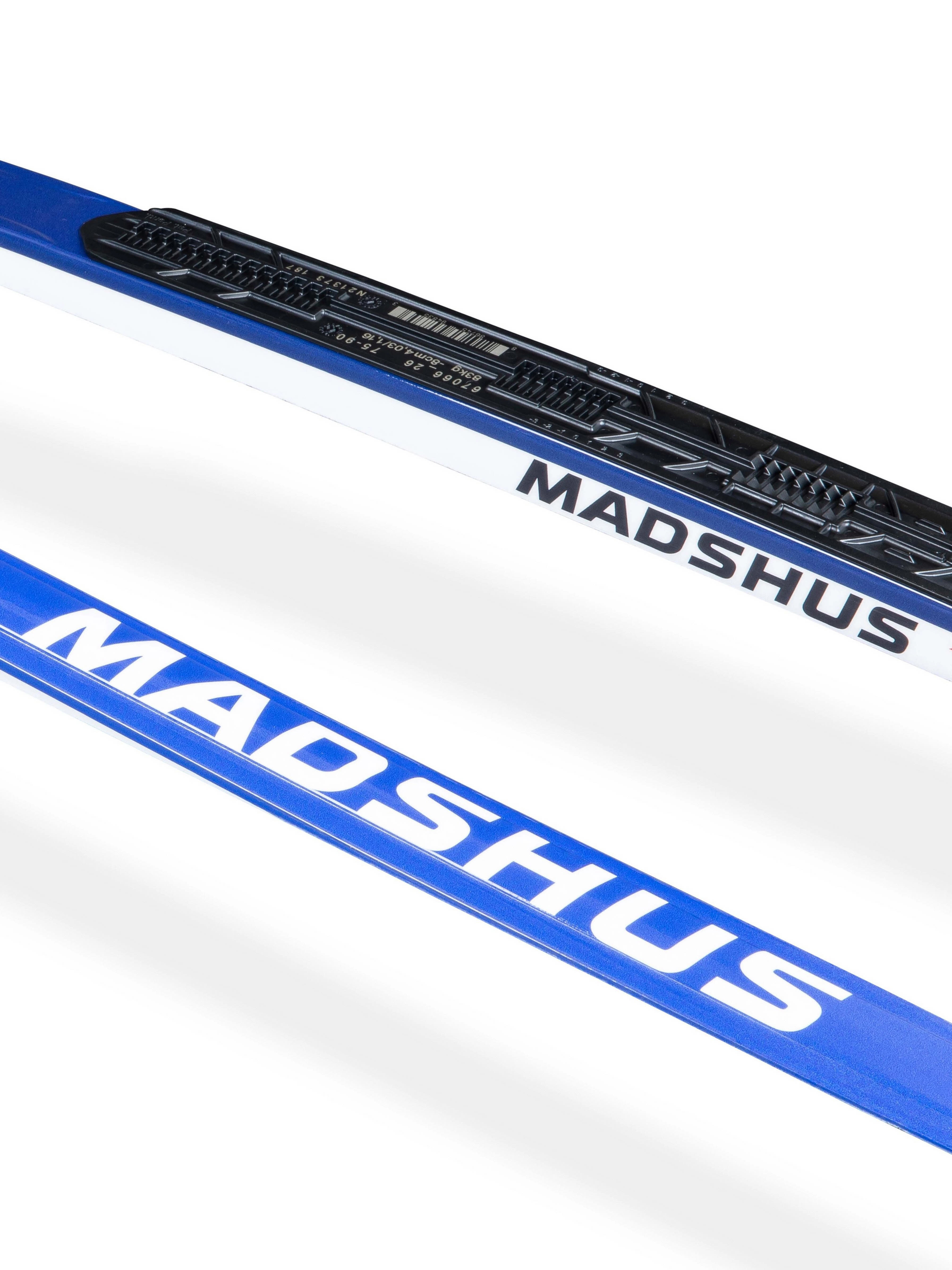 Madshus Active Pro Skate Langlaufski Skatingski blau/weiss ohne Bindung