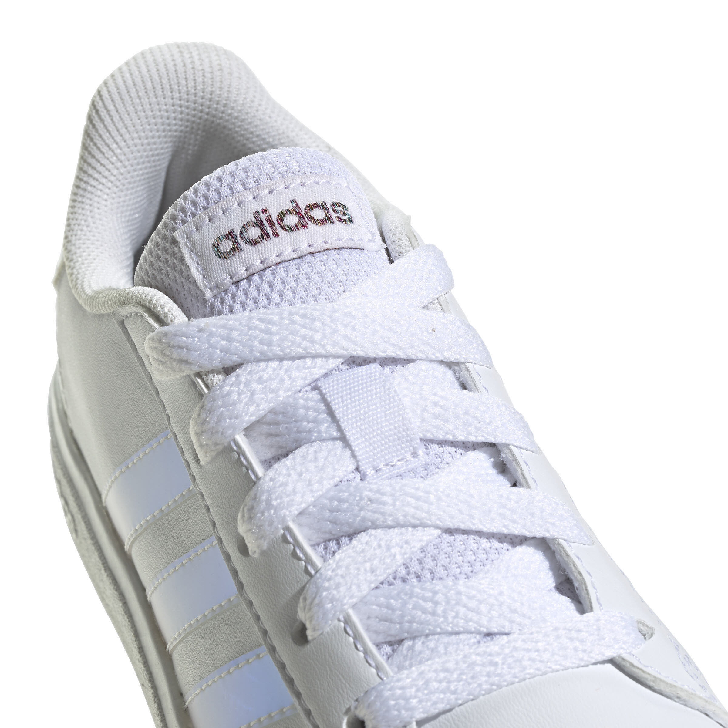 adidas Grand Court Mädchen Lifestyle-Schuhe Tennis-Schuhe weiß