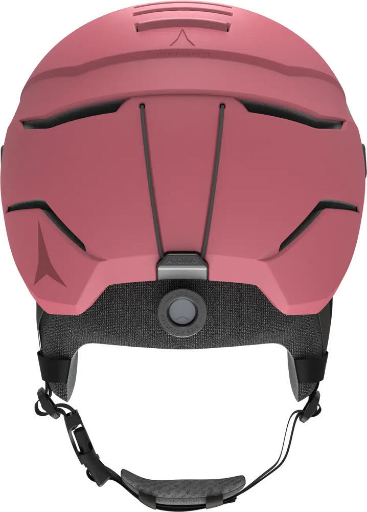 Atomic SAVOR VISOR STEREO Unisex Skihelm Visierhelm rot