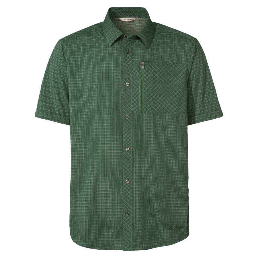 Vaude Seiland IV Herren Shirt Hemd Karohemd grün