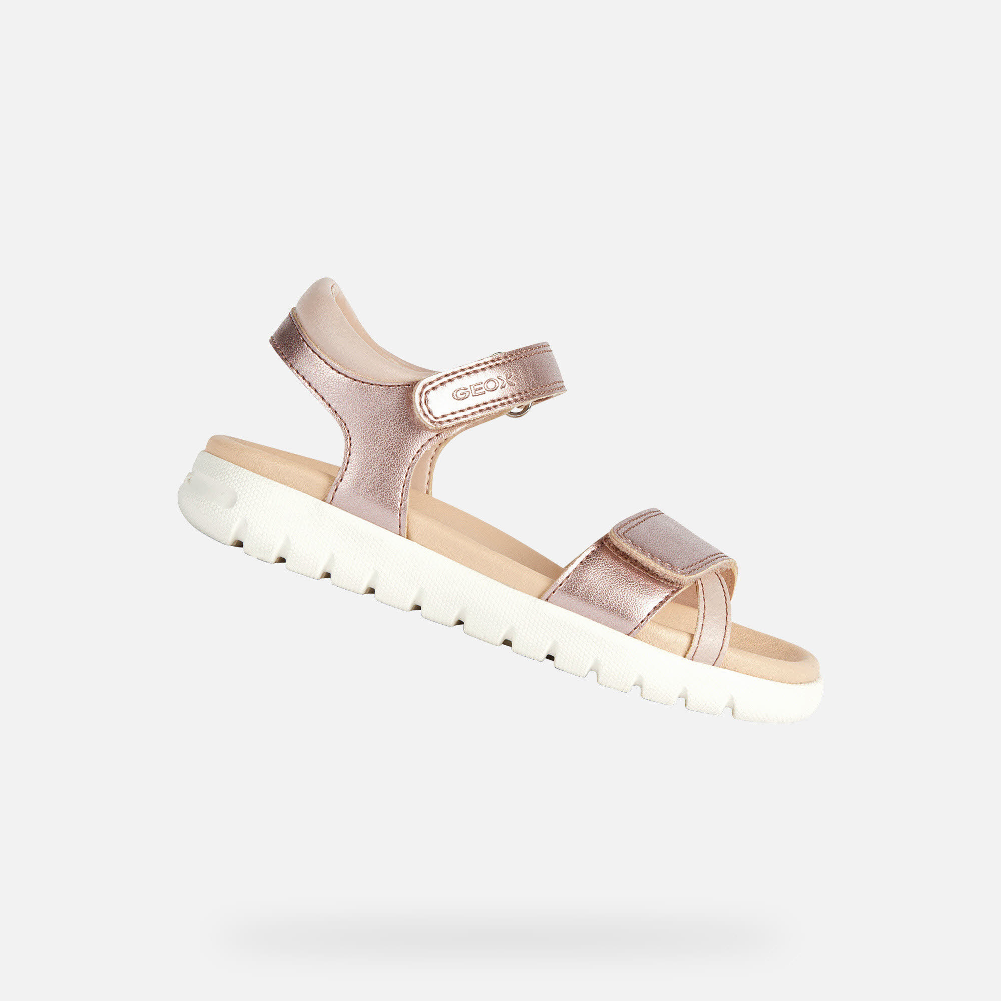 Geox Sandal Soleima Mädchen Casual-Look Sandale rosa