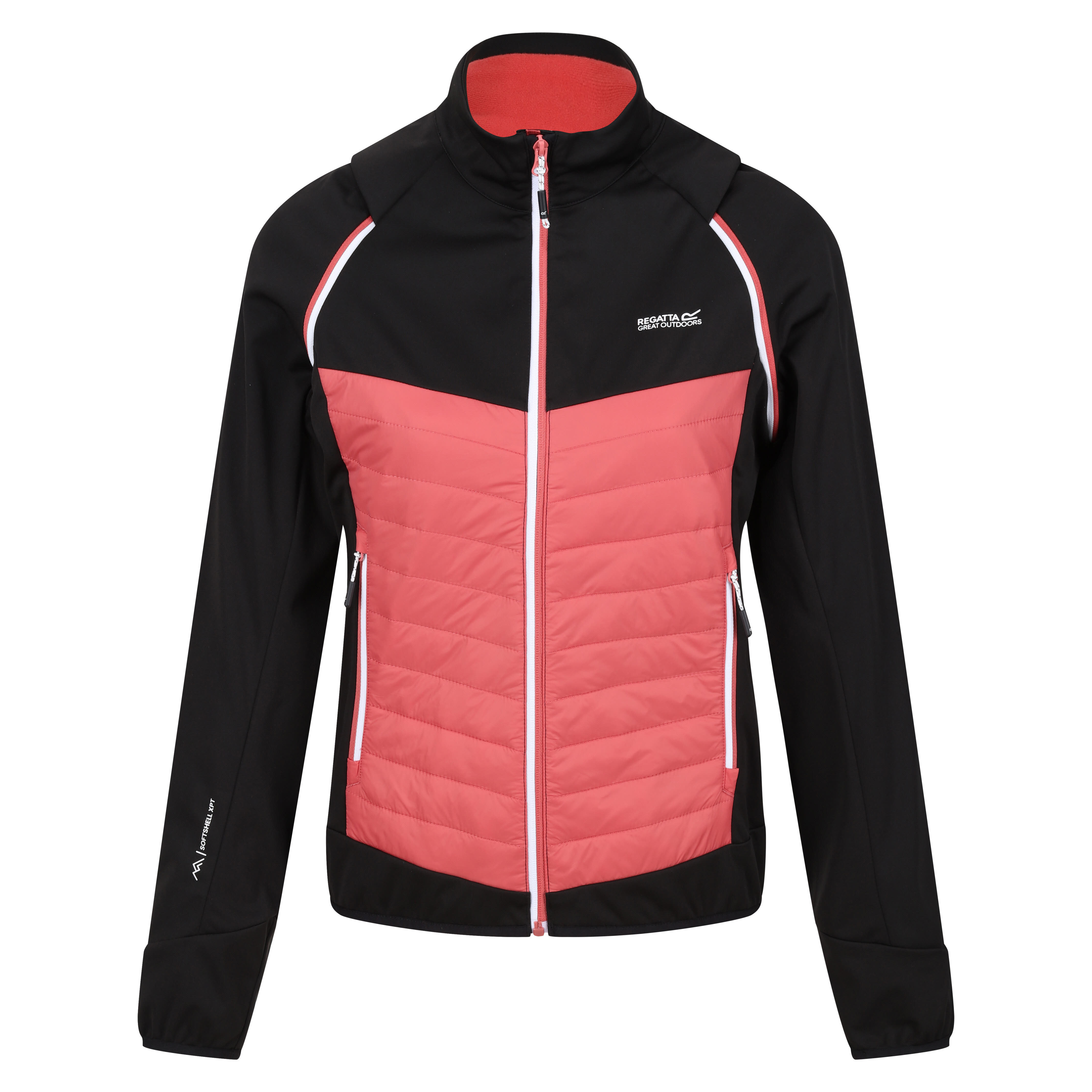 Regatta Steren Hybrid Damen Wanderjacke Outdoorjacke rosa