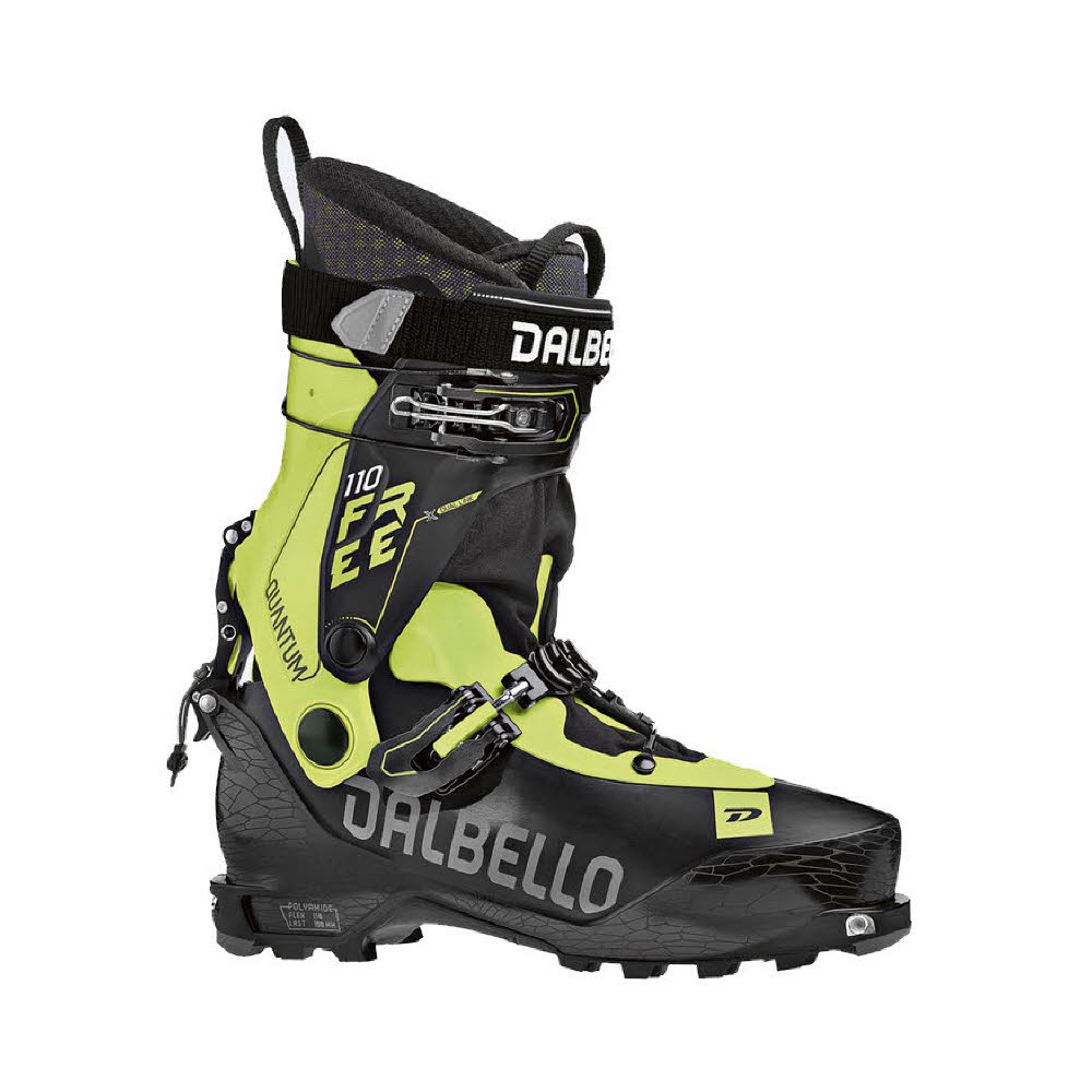 Dalbello Quantum Free 110 Freetouring Tourenskischuh Black / Acid Yellow NEU