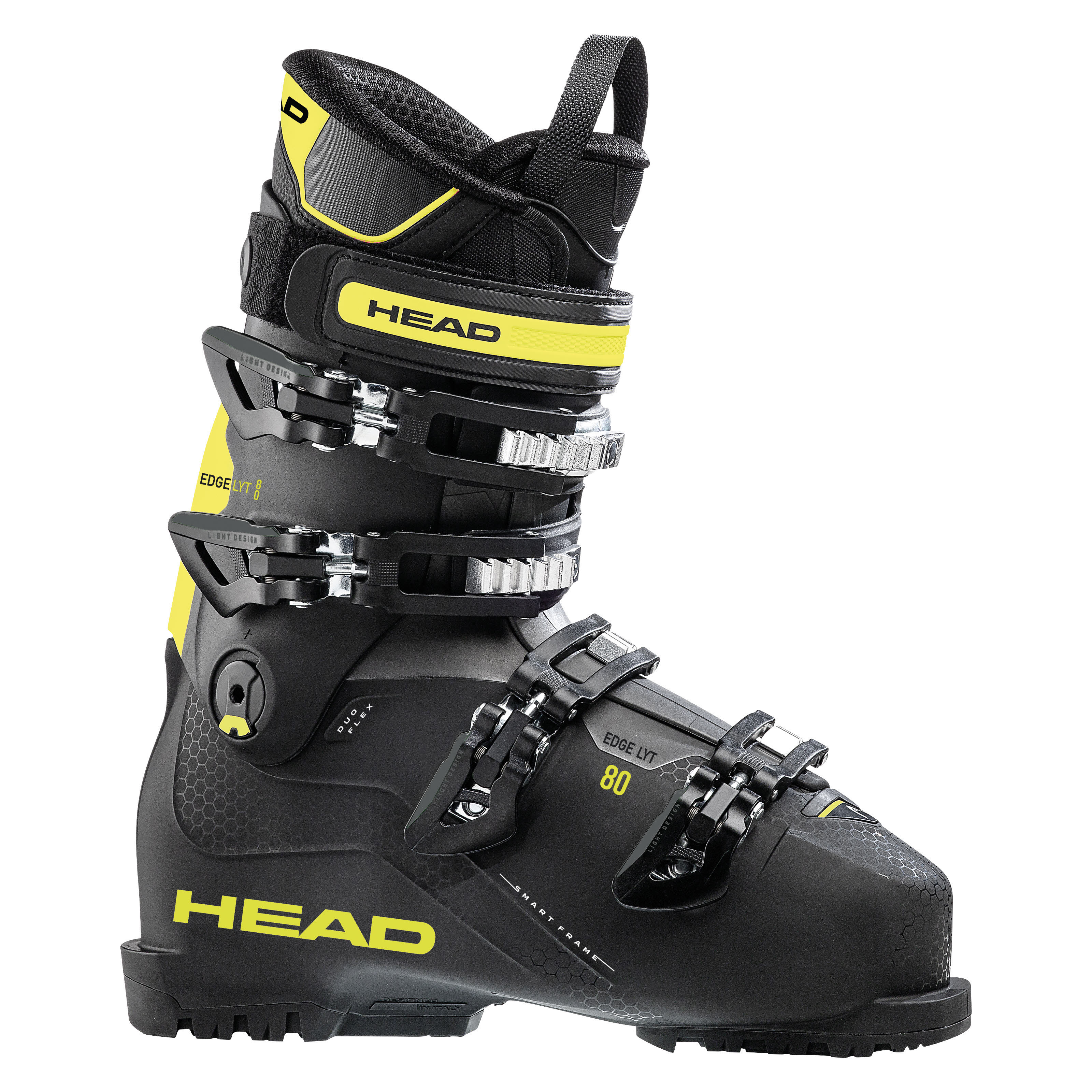 Head EDGE LYT HV 80 Unisex Skischuhe Skiboots Wintersport 23/24 schwarz/gelb NEU