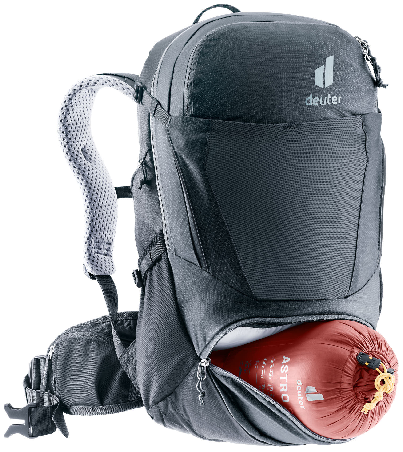 Deuter Trans Alpine 28 SL Damen Rucksack Fahrradrucksack schwarz