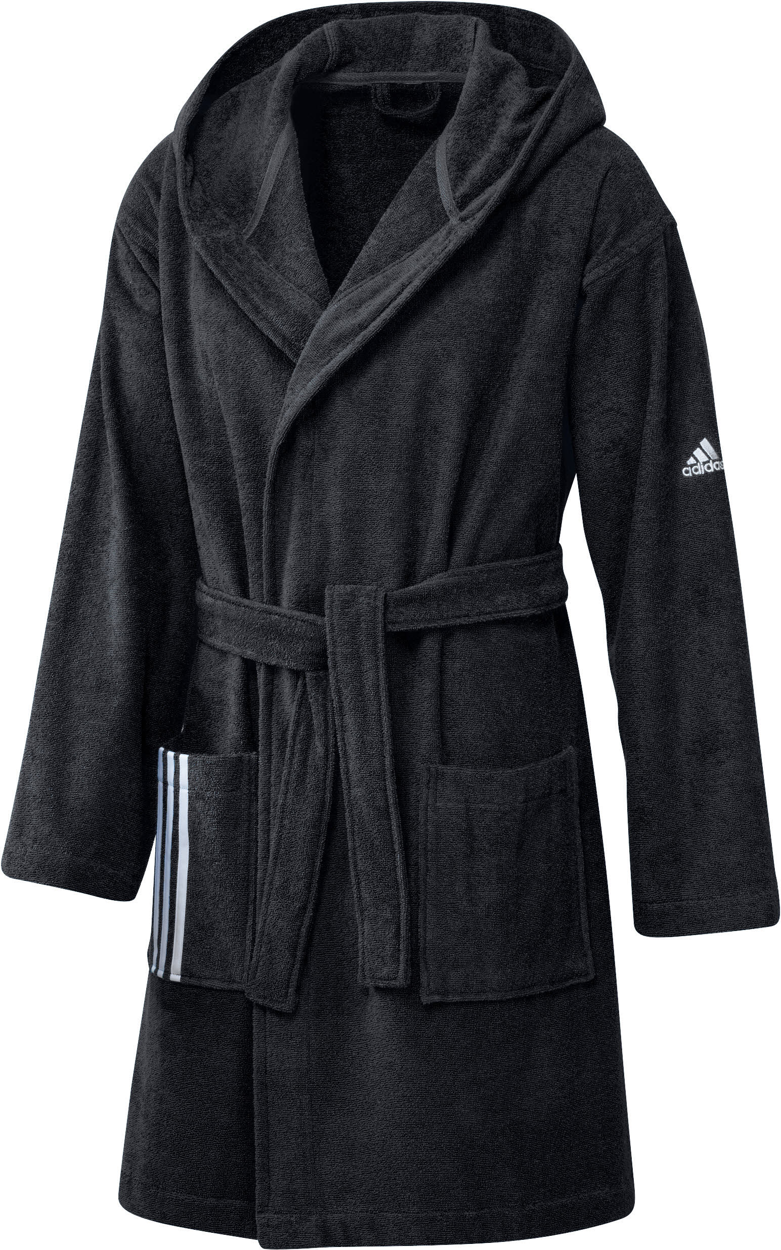 adidas BATHROBE U Herren Bademantel Baderobe schwarz NEU