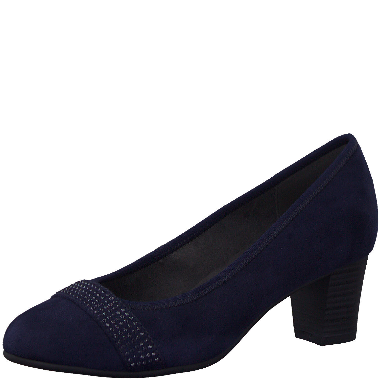 Jana Pumps Navy Modeschuh Damen dunkelblau