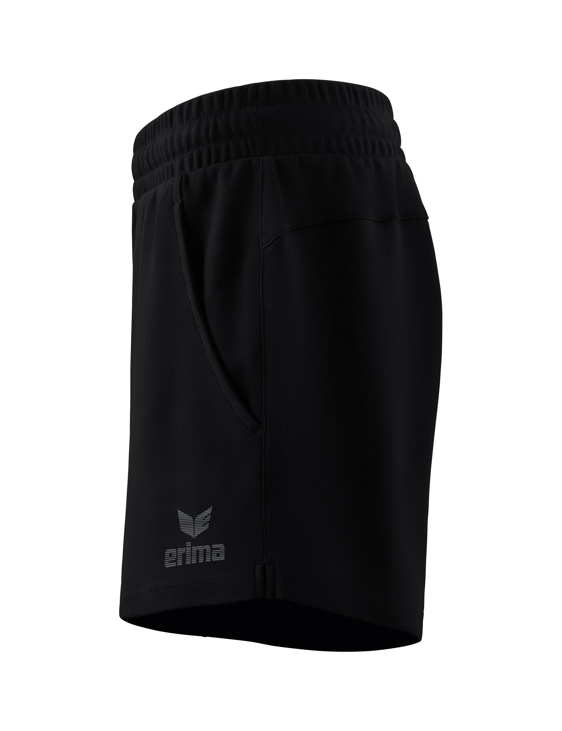 Erima Essential Team Sweatshorts Damen Sport-Shorts schwarz