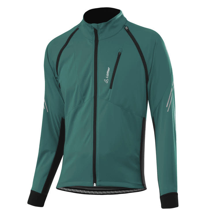 Löffler Herren BIKE ZIP-OFF JACKET SAN REMO 2 WS LIGHT Radsport-Jacke dunkelgrün