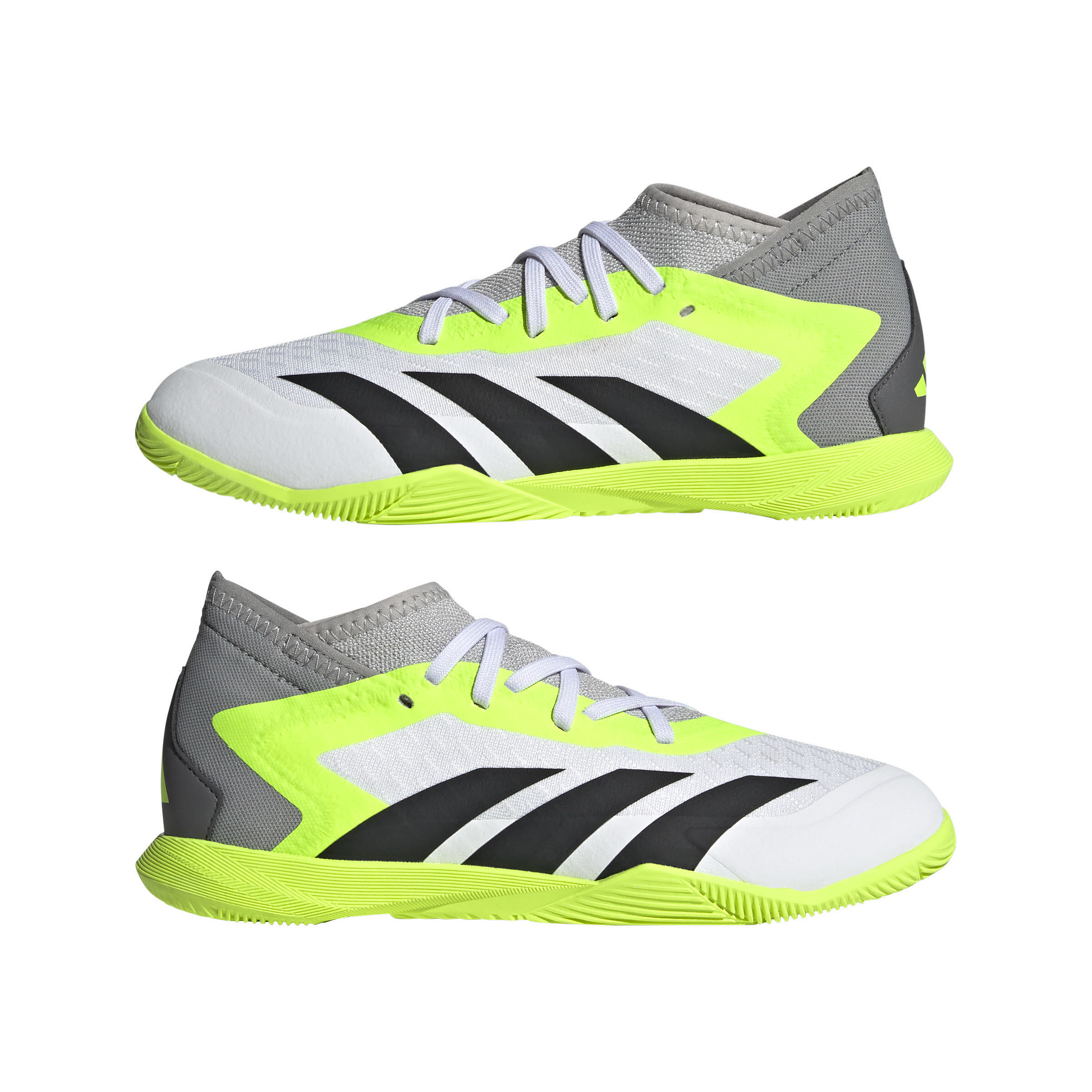 adidas Predator Accuracy.3 Kinder Fußballschuh Hallenschuh weiß-grün