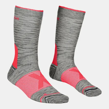 Ortovox Alpinist MID Socks W Damen Merino Trekkingsocken Wandersocken grey blend NEU