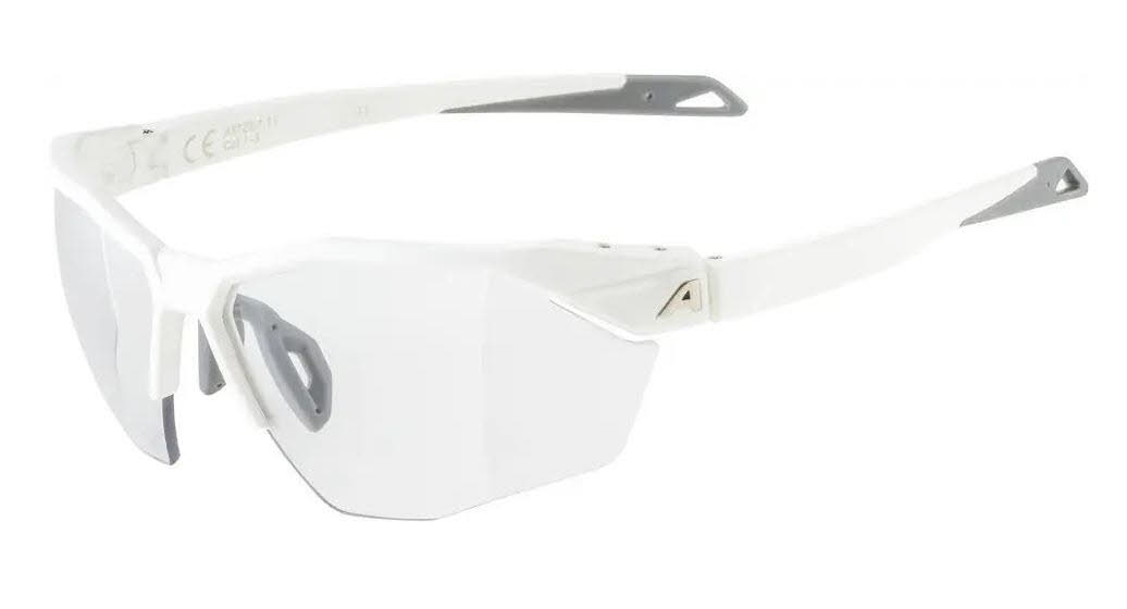 Alpina TWIST SIX S HR V Unisex Sportbrille Varioflex weiß