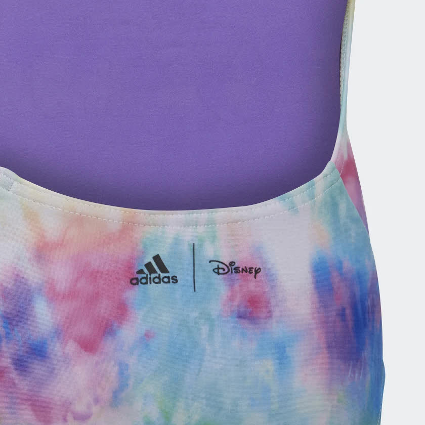 adidas X DAISY DUCK TIEDYE Mädchen Badeanzug Schwimmen bunt NEU