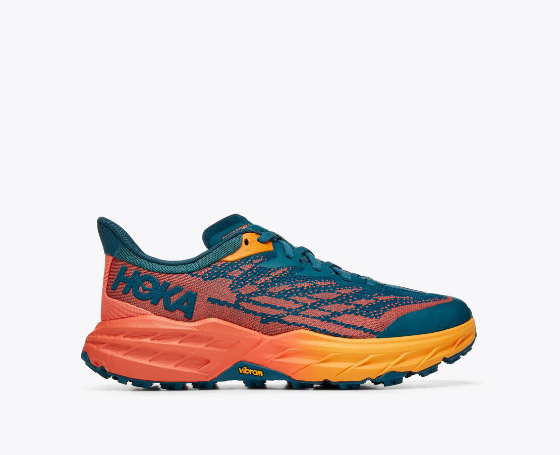 Hoka W SPEEDGOAT 5 Damen Laufschuhe Trailrunningschuhe orange/blau NEU