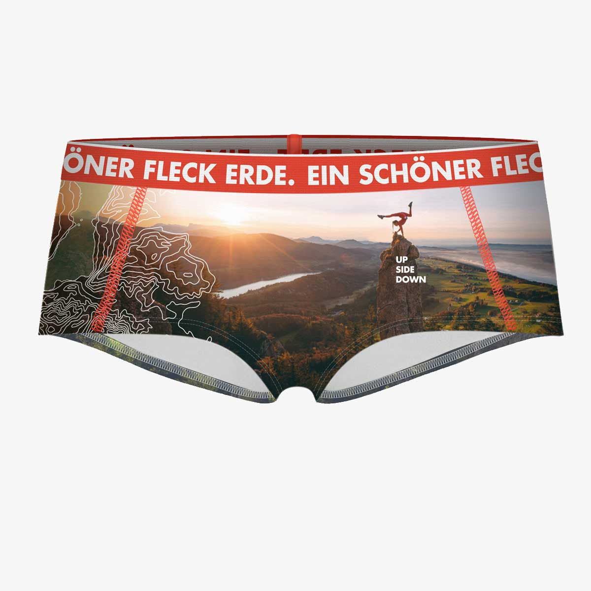 Ein schöner Fleck Erde UPSIDE DOWN PANTY Damen Unterhose multicolor NEU