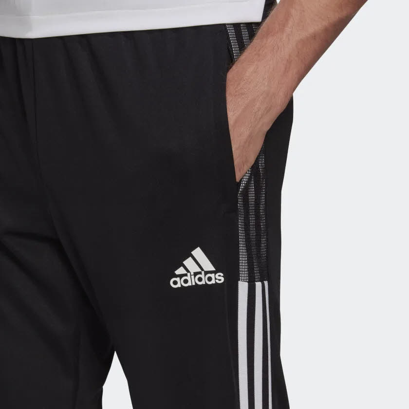 adidas TIRO 21 Trainingshose Fußballhose Jogginghose lang Herren schwarz NEU