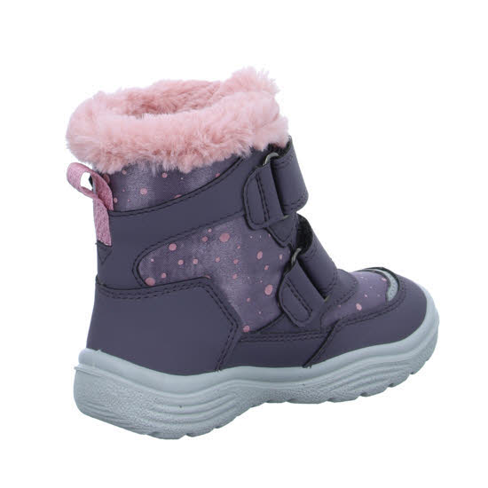 Superfit Klettstiefel Mädchen Winterstiefel Stiefelette lila