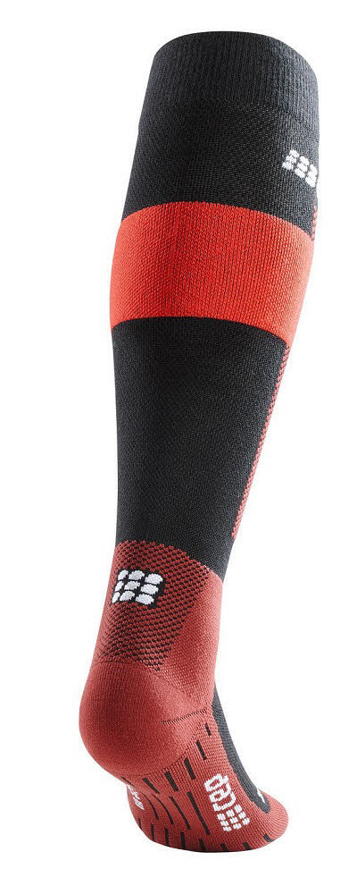 cep MERINO SOCKS SKIING MEN  Herren Skisocken Kompressionssocken rot