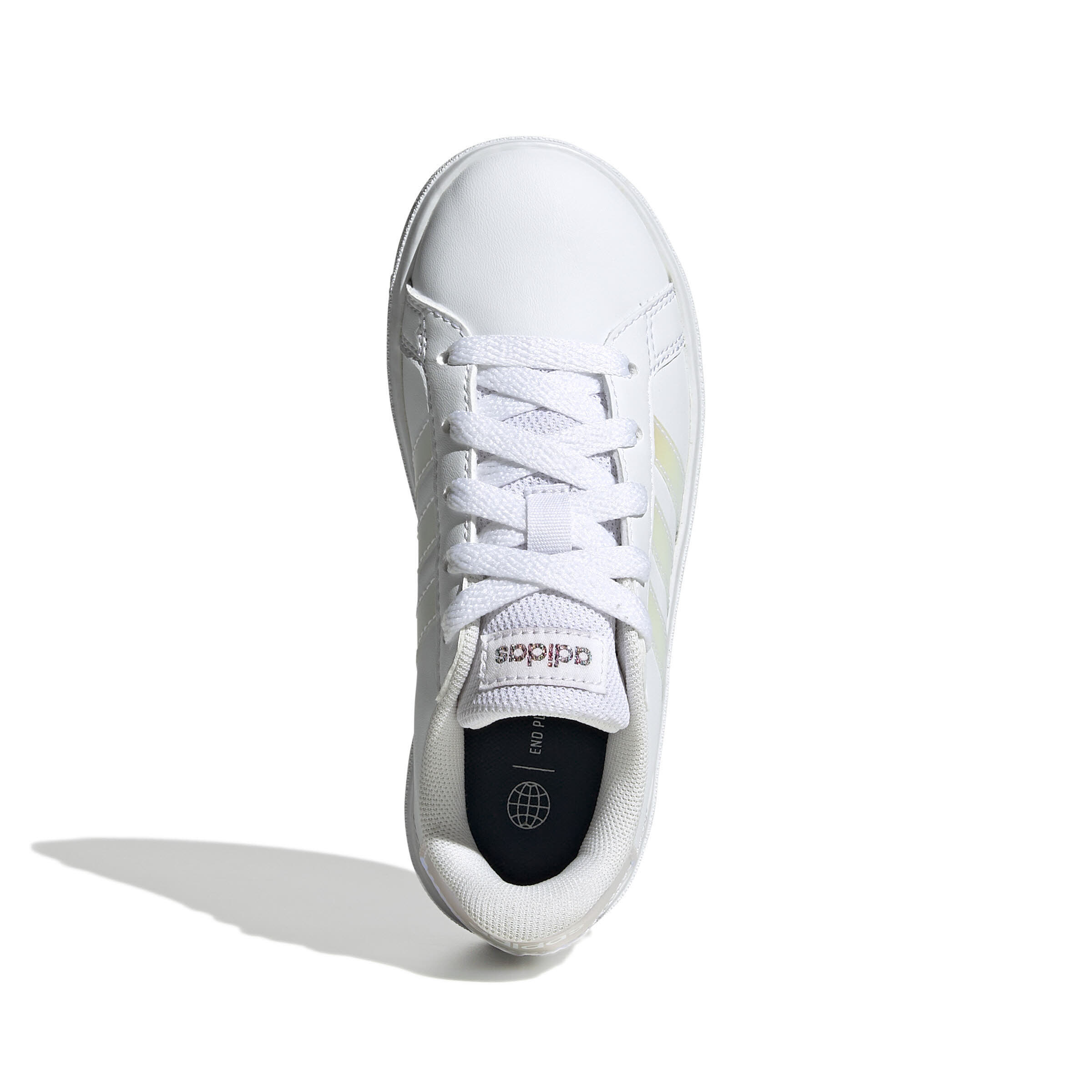 adidas Grand Court Mädchen Lifestyle-Schuhe Tennis-Schuhe weiß