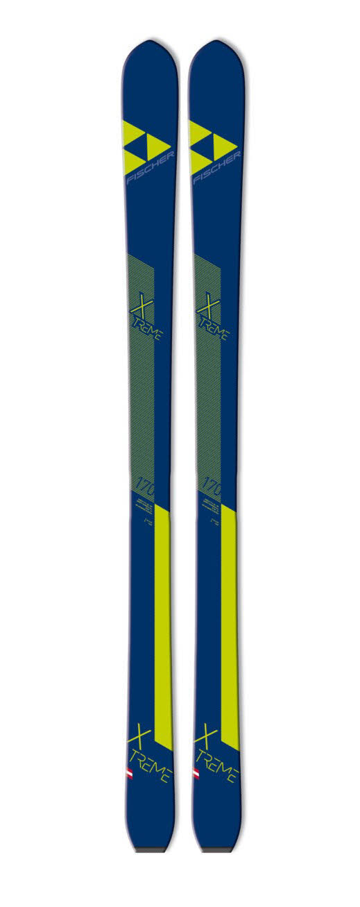 Fischer X-Treme 82 Herren Tourenski ohne Bindung Touringski 1 Paar blau/gelb NEU