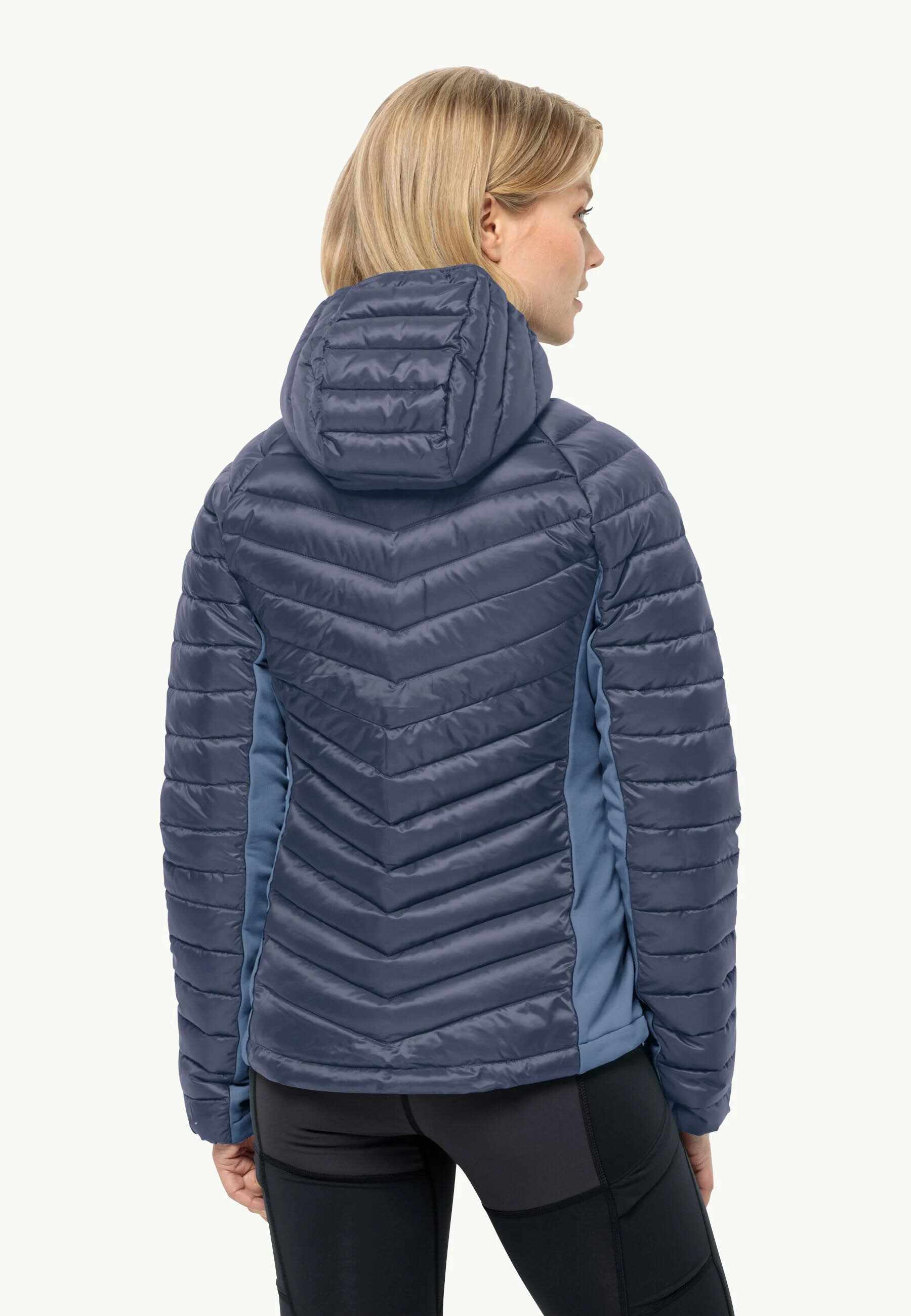 Jack Wolfskin Routeburn Pro Ins Jkt W Daunenjacke Damen dunkelgrau