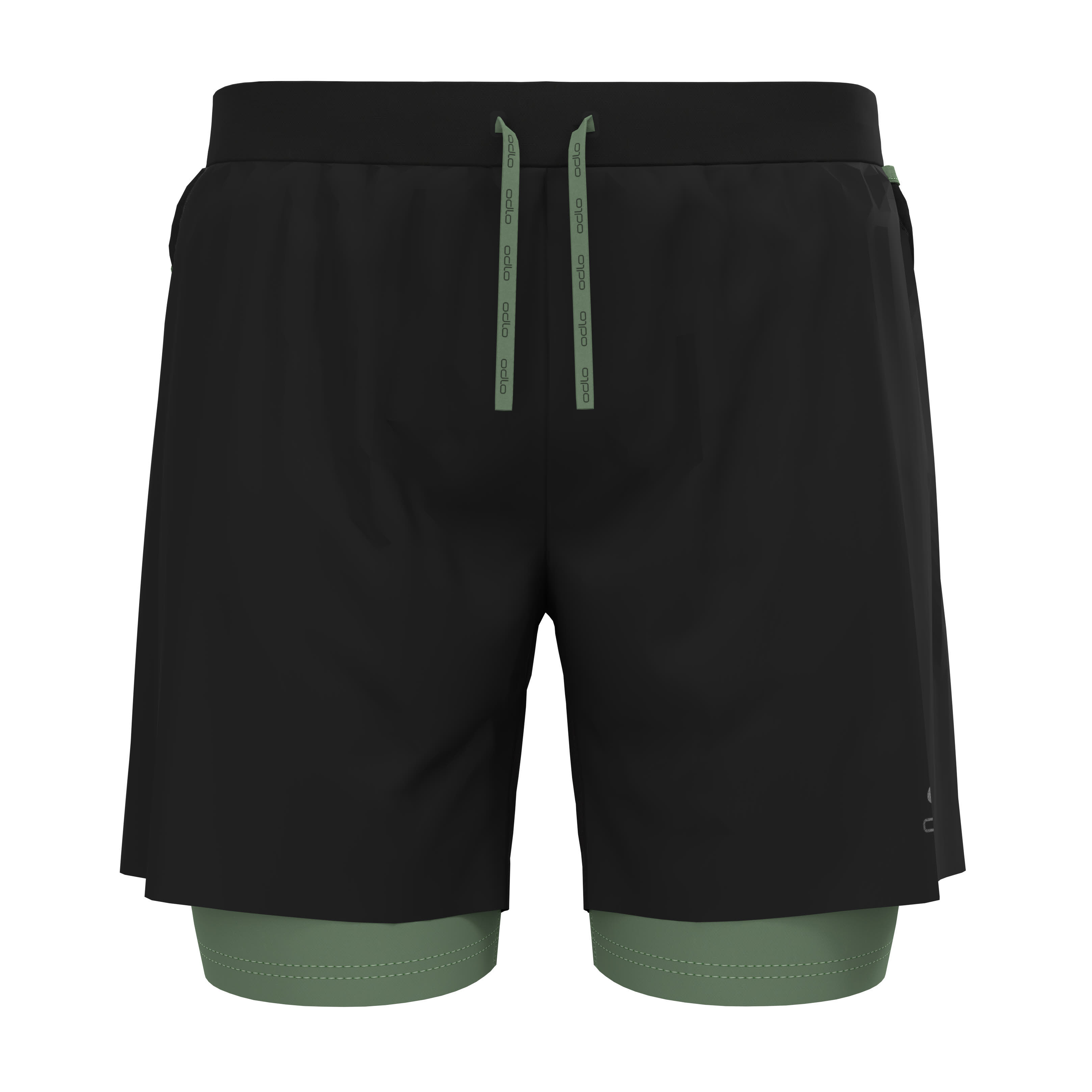 Odlo X-Alp 6 Inch Trailrunning Shorts Herren Laufshort kurze Hose schwarz