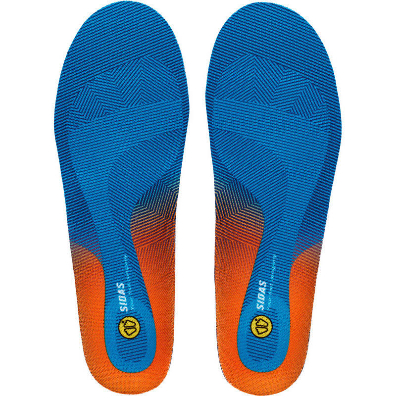 Sidas Cushioning Gel 3D Tägliche Einlegesohle blau orange