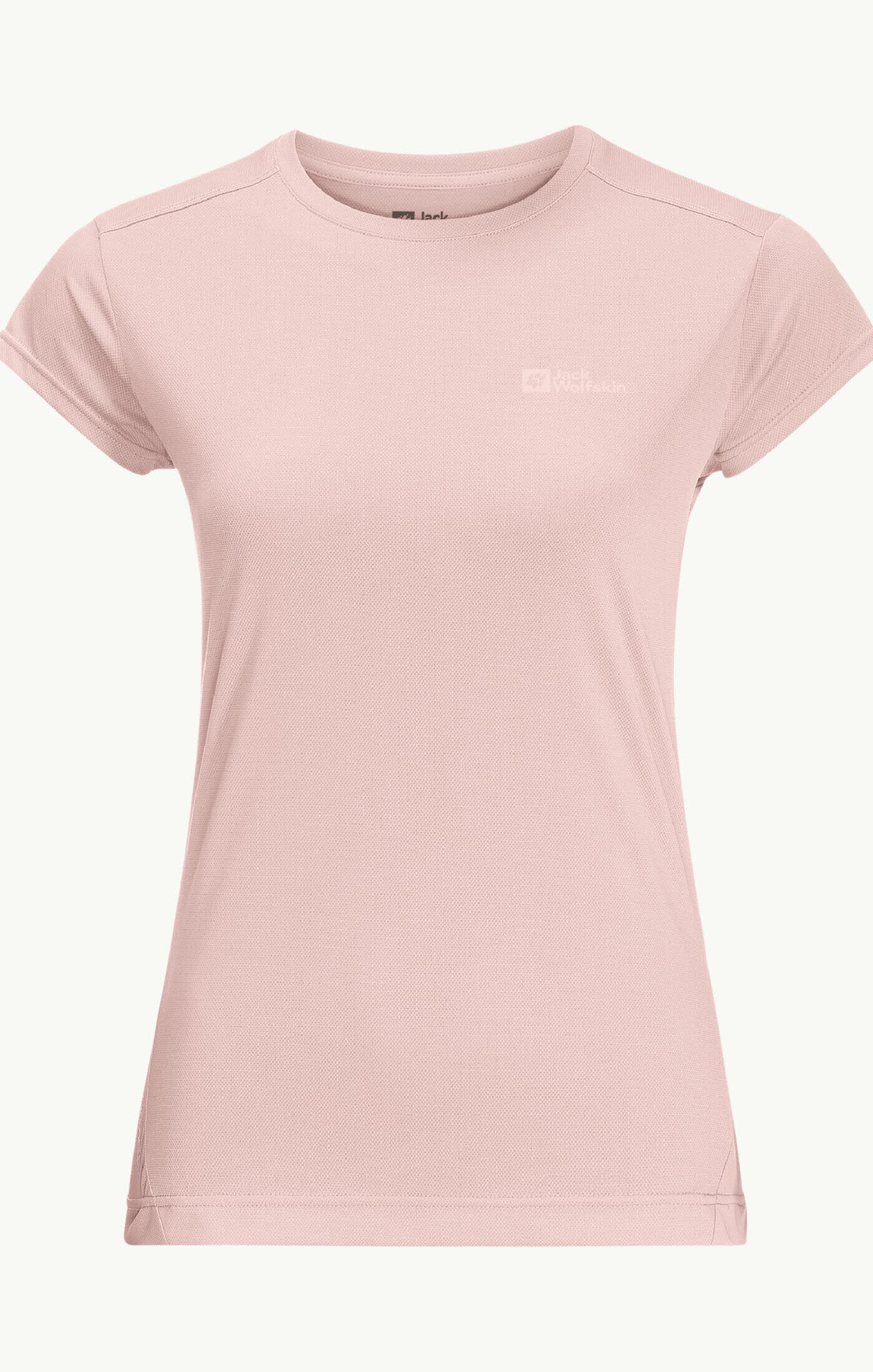 Jack Wolfskin Prelight S/s Damen Funktionsshirt Trekking-T-Shirt rosa