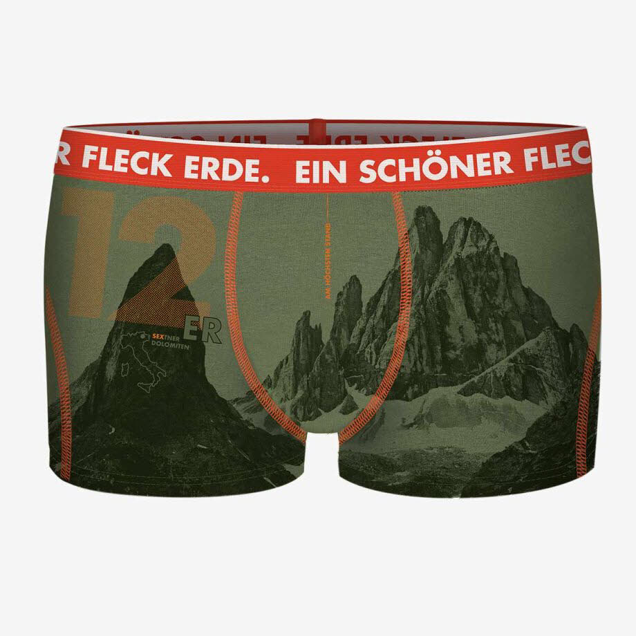 Ein schöner Fleck Erde Herren Boxershort 12ER Unterhose grün