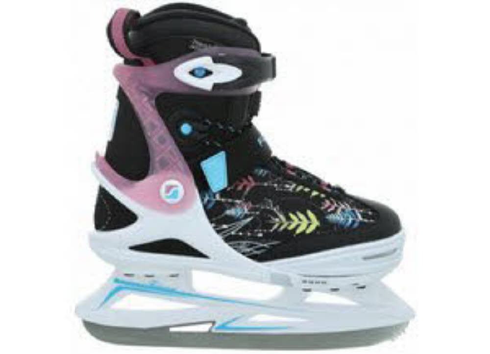 Stuf Fiona Girl EH Mädchen Semisoftskate Schlittschuh Freizeit Ice Skate black NEU