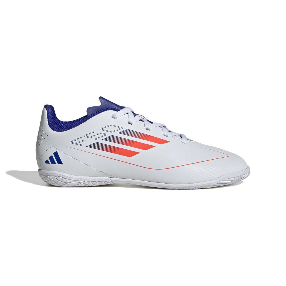 adidas F50 CLUB IN J Kinder Fußballschuhe Hallenschuhe weiß