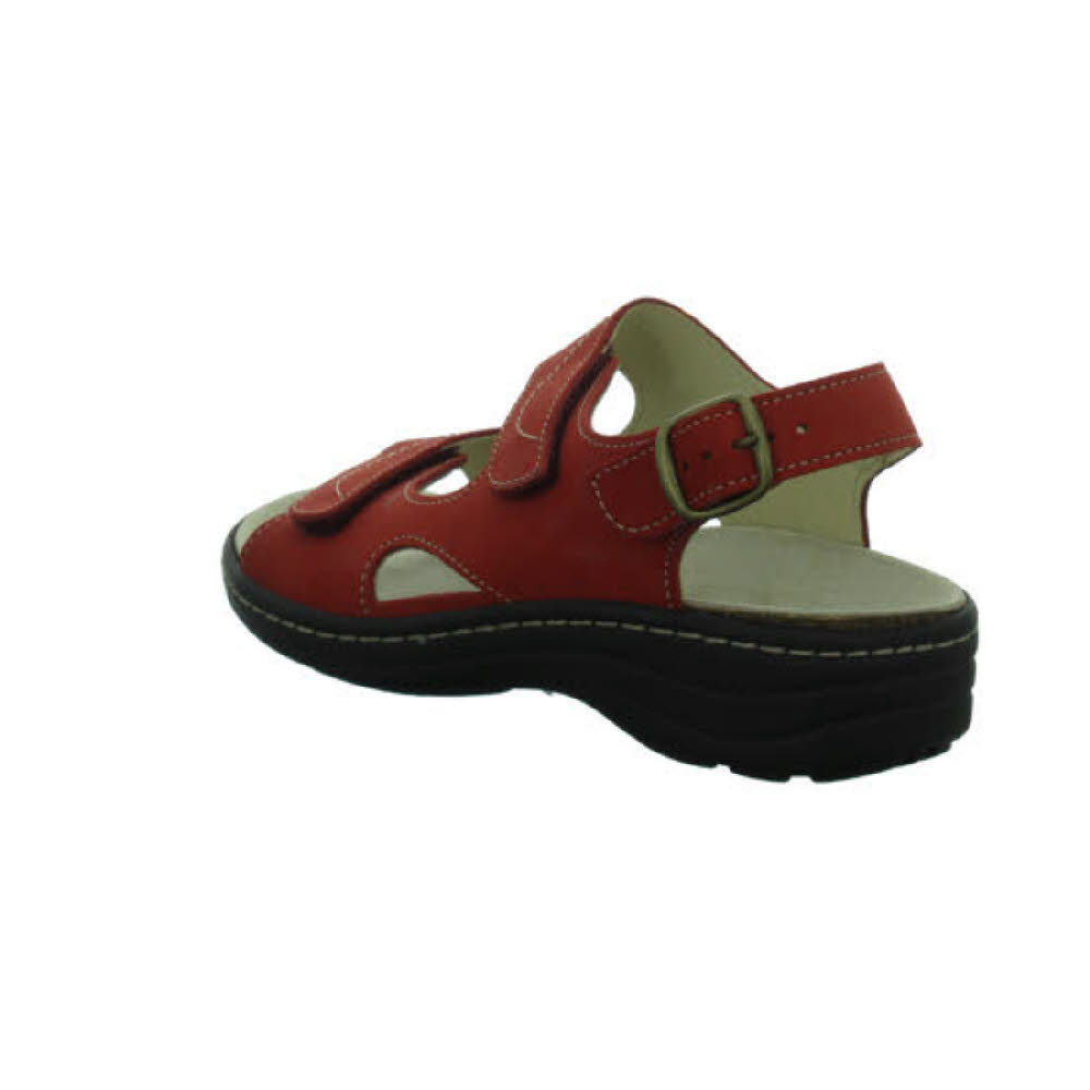 Longo Sandalen Damen Sommerschuh Freizeitschuh rot NEU