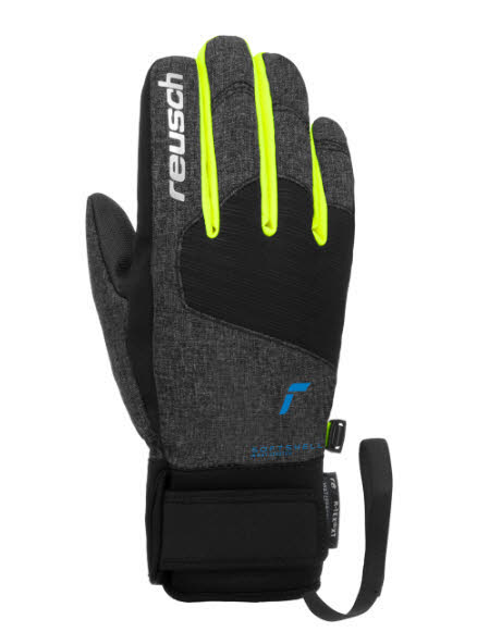 Reusch Simon R-Tex XT Junior Skihandschuhe Wasserdicht Atmungsaktiv Extra Warm Kinder Schwarz