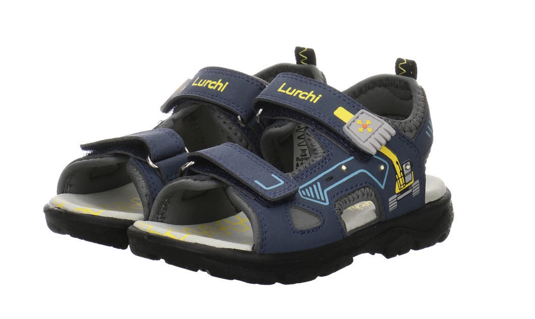 Lurchi Kodo Kinder Sandalen Sandaletten navy/steel NEU