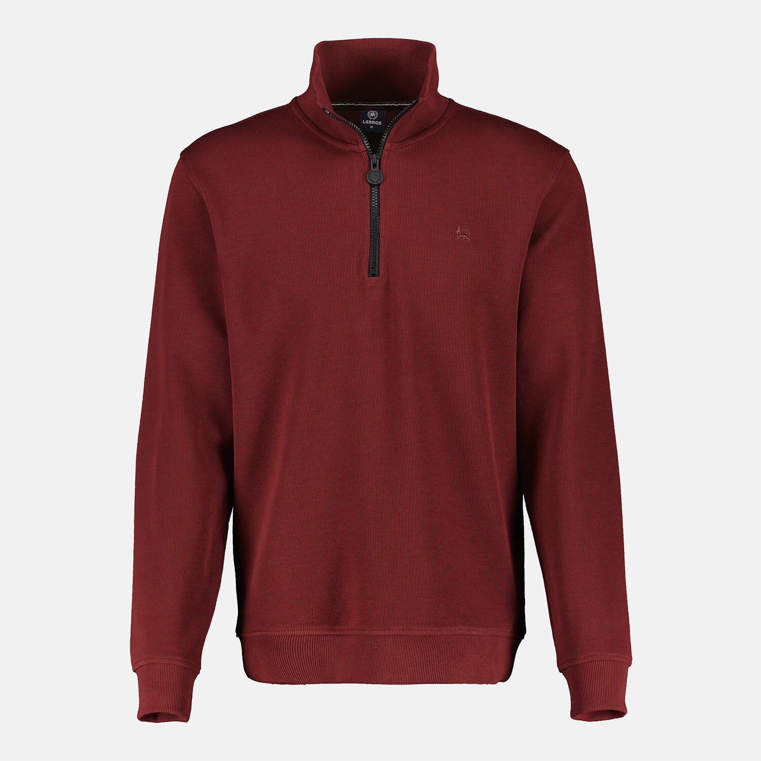 Lerros Troyer Herren Sweatshirt Half Zip rot