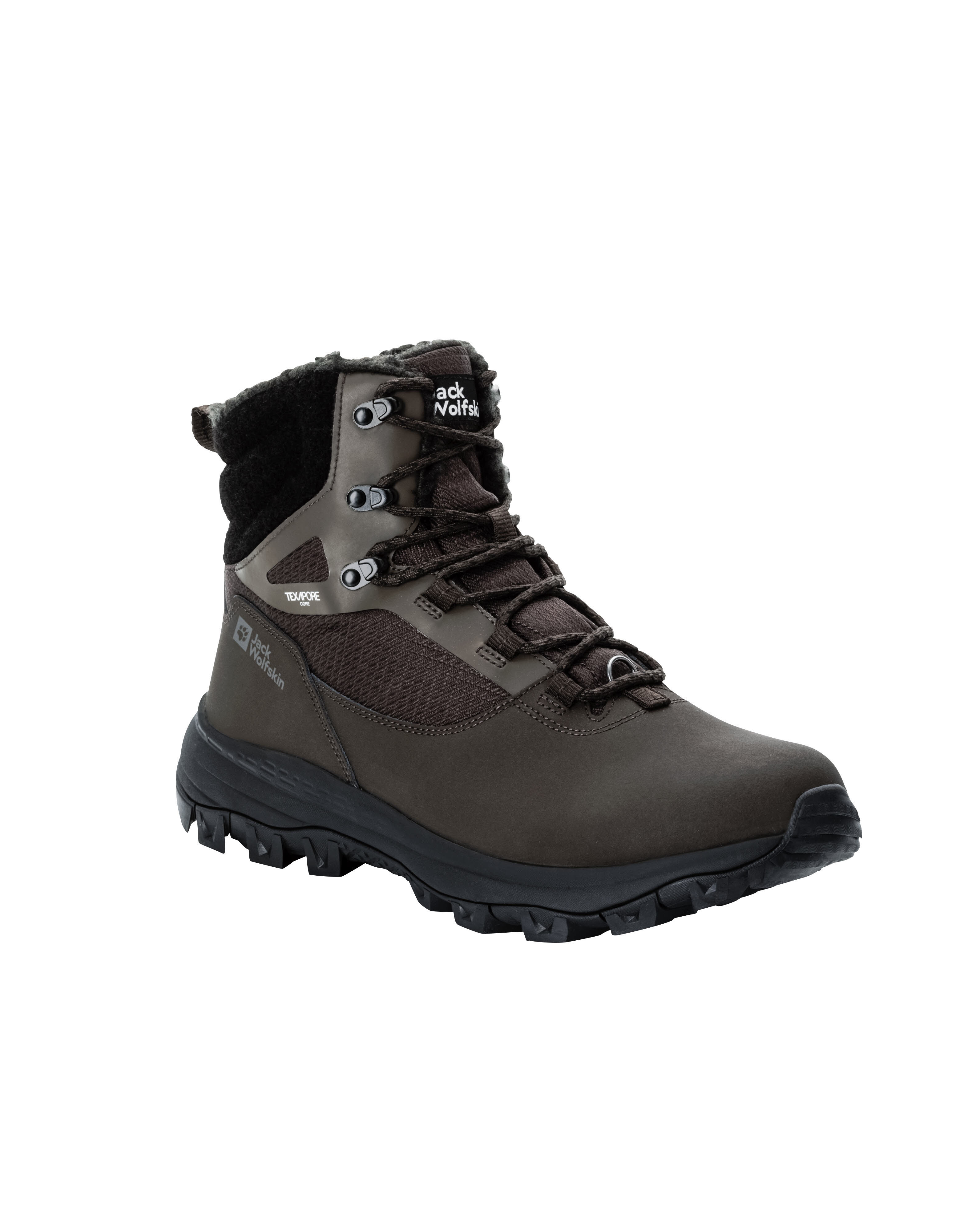 Jack Wolfskin Everquest Texapore High M Winterschuh Herren dunkelbraun