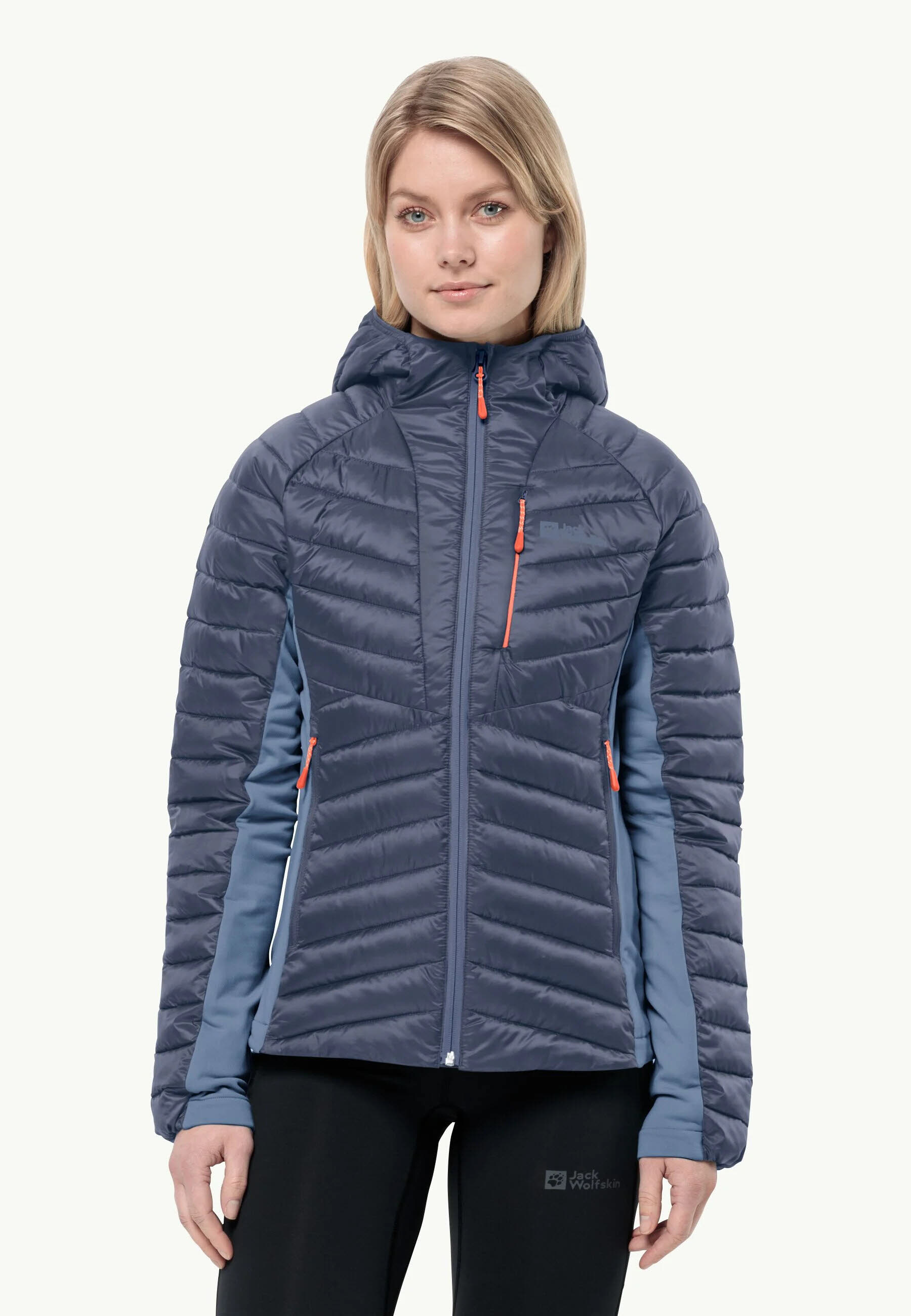 Jack Wolfskin Routeburn Pro Ins Jkt W Daunenjacke Damen dunkelgrau