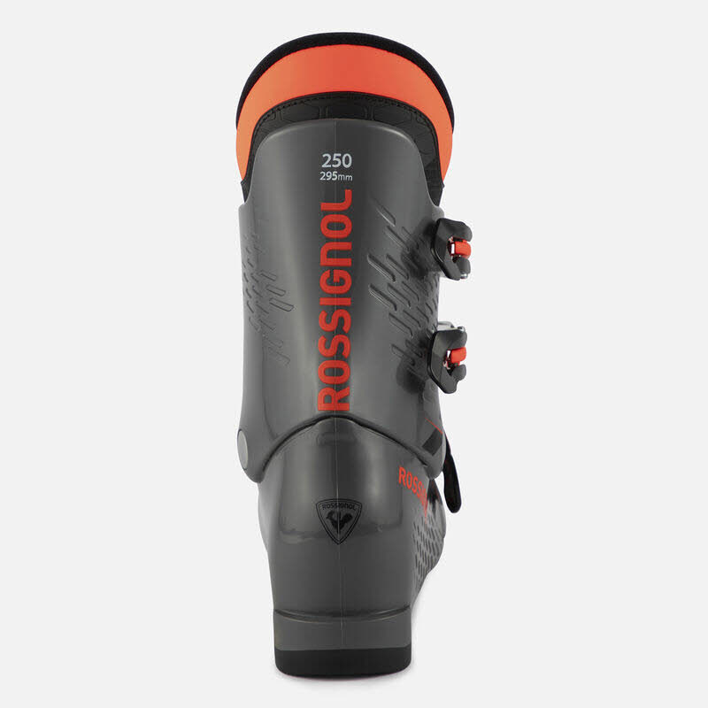 Rossignol Hero J4 Jungen Skischuhe Schnallenskischuhe grau