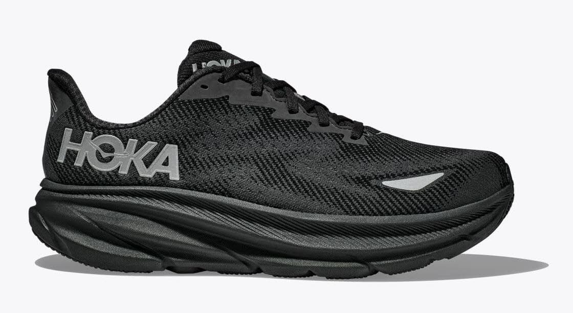 Hoka CLIFTON 9 GTX Herren Laufschuhe Joggingschuhe Gore-Tex schwarz