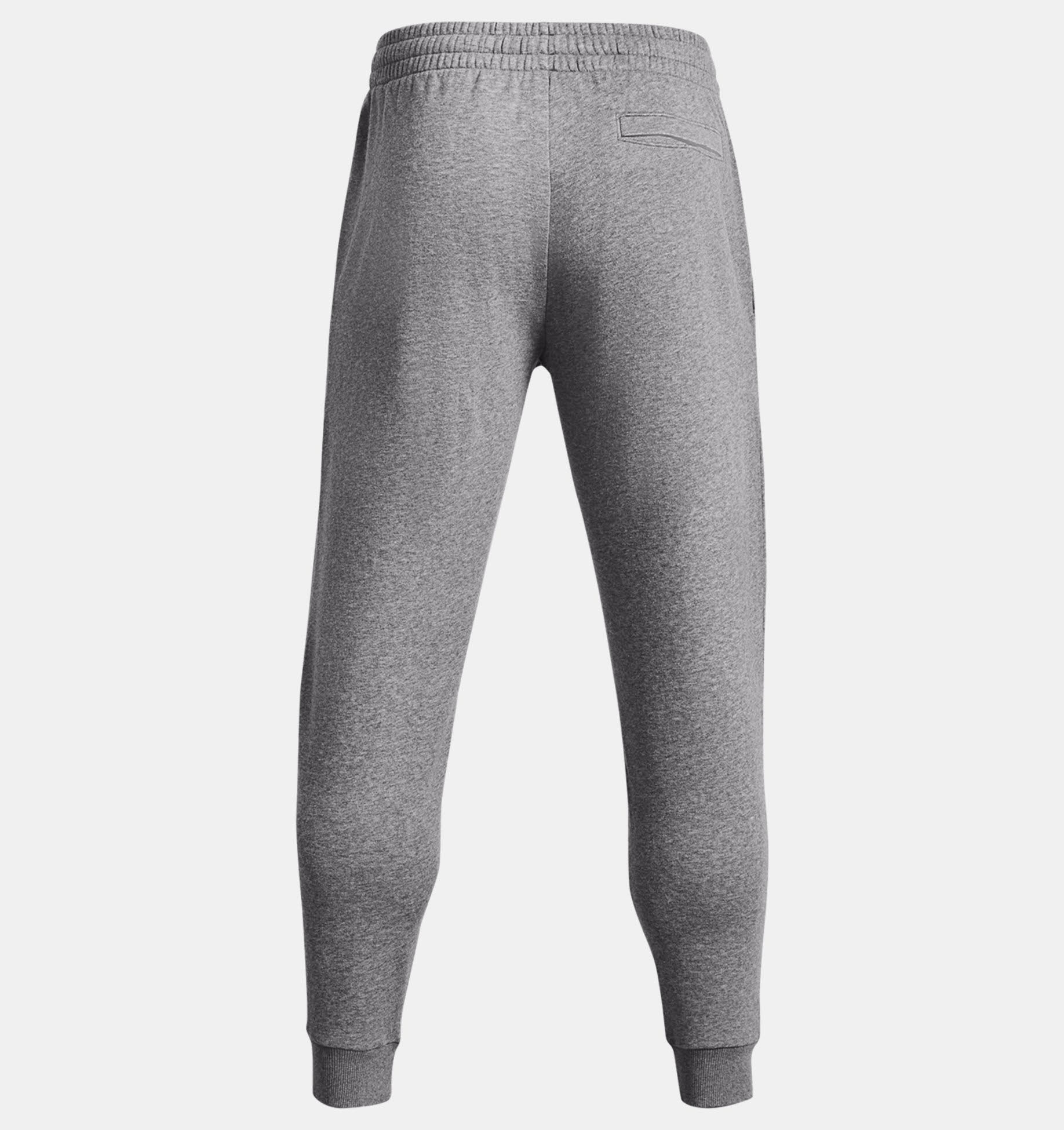 Under Armour UA Rival Fleece Joggers-BL Jogginghose Sweathose Herren grau