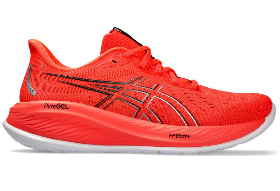 Asics Gel-Cumulus 26 Herren Laufschuhe Trainingsschuhe rot