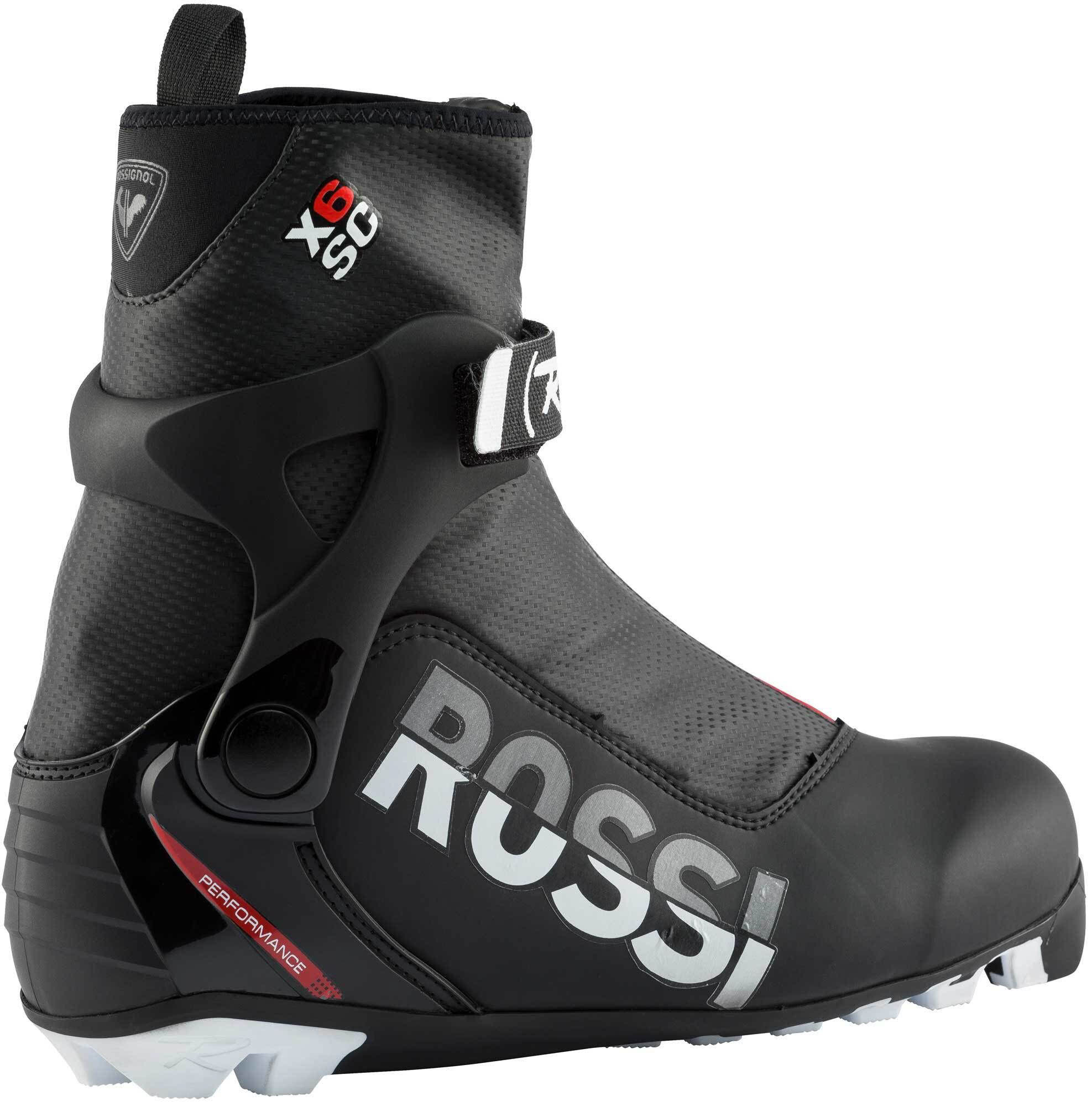 Rossignol X-6 SC Herren Race Skating Nordic Skischuhe Langlauf Kombi black NEU