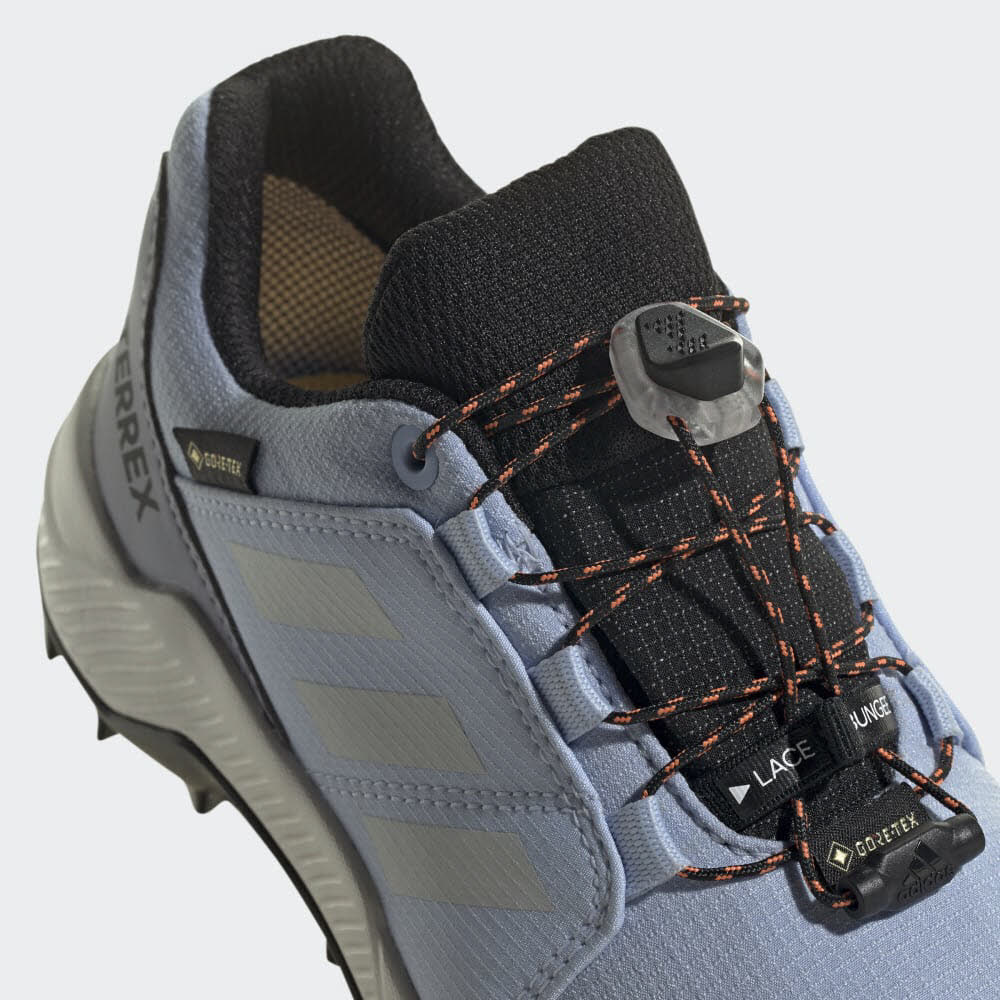 adidas Terrex GTX Mädchen Wanderschuh Blau Grau