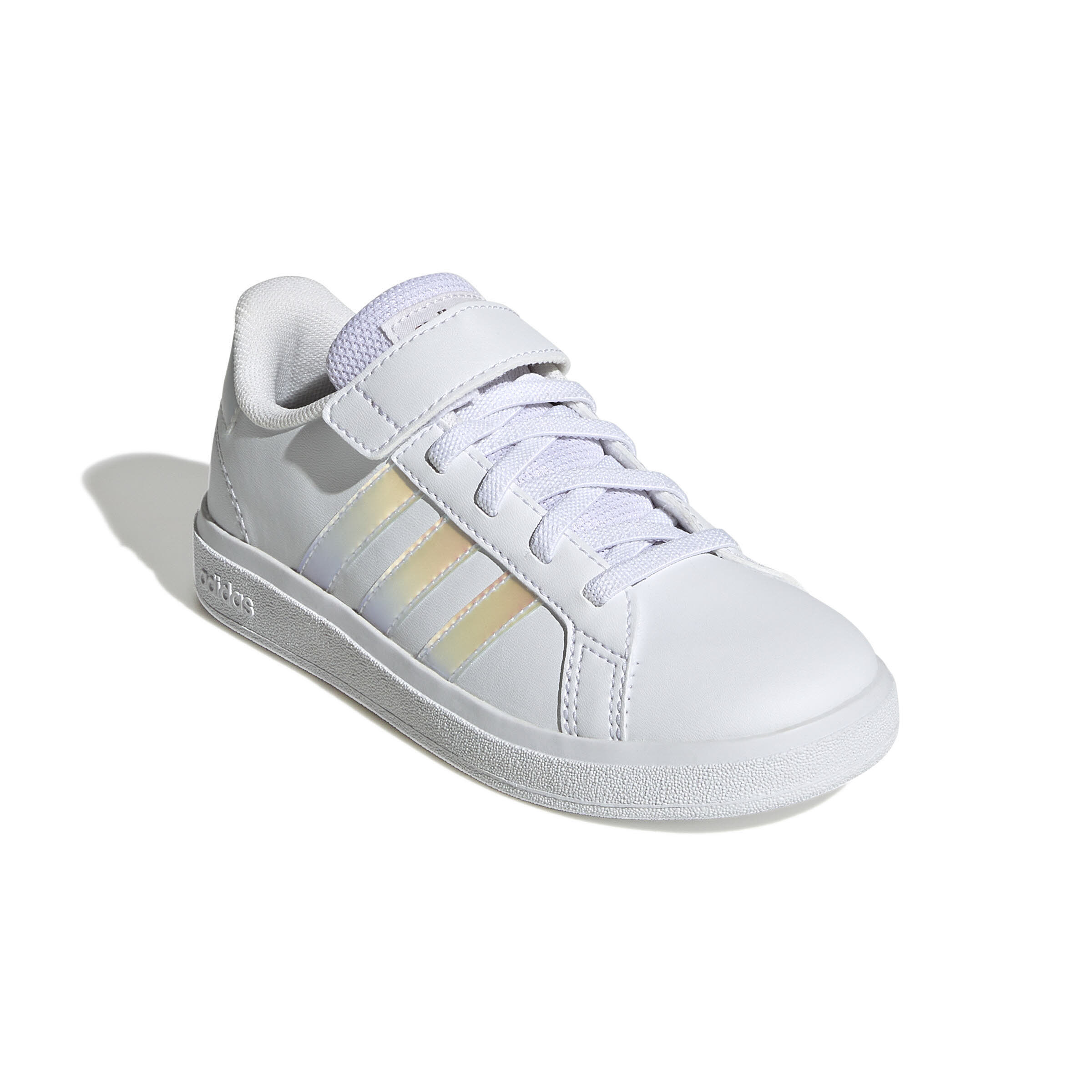 adidas Grand Court Lifestyle Mädchen Top Strap Schuh Lifestyle Schuh weiß