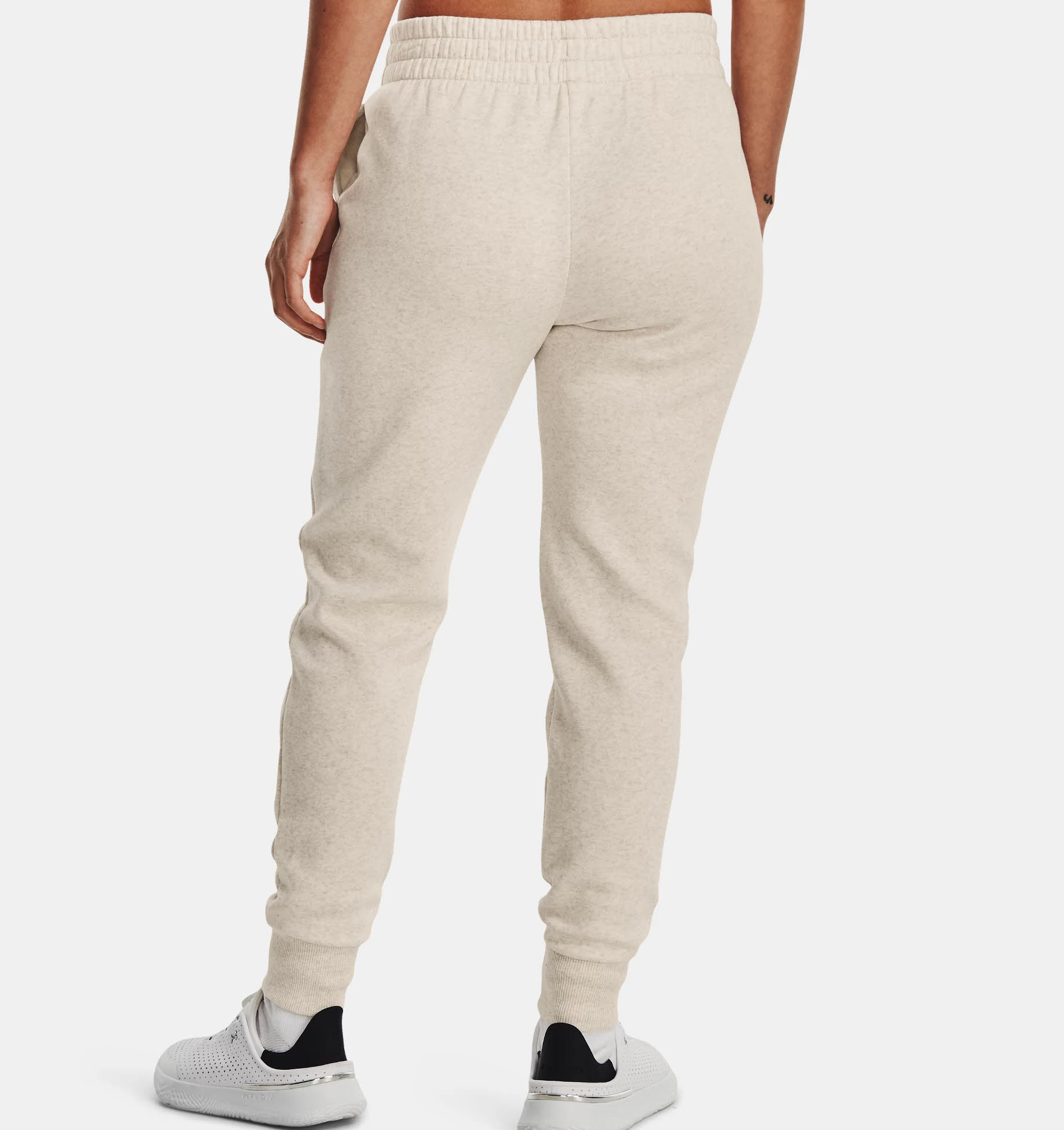 Under Armour Rival Fleece-Jogginghose Damen Trainingshose beige