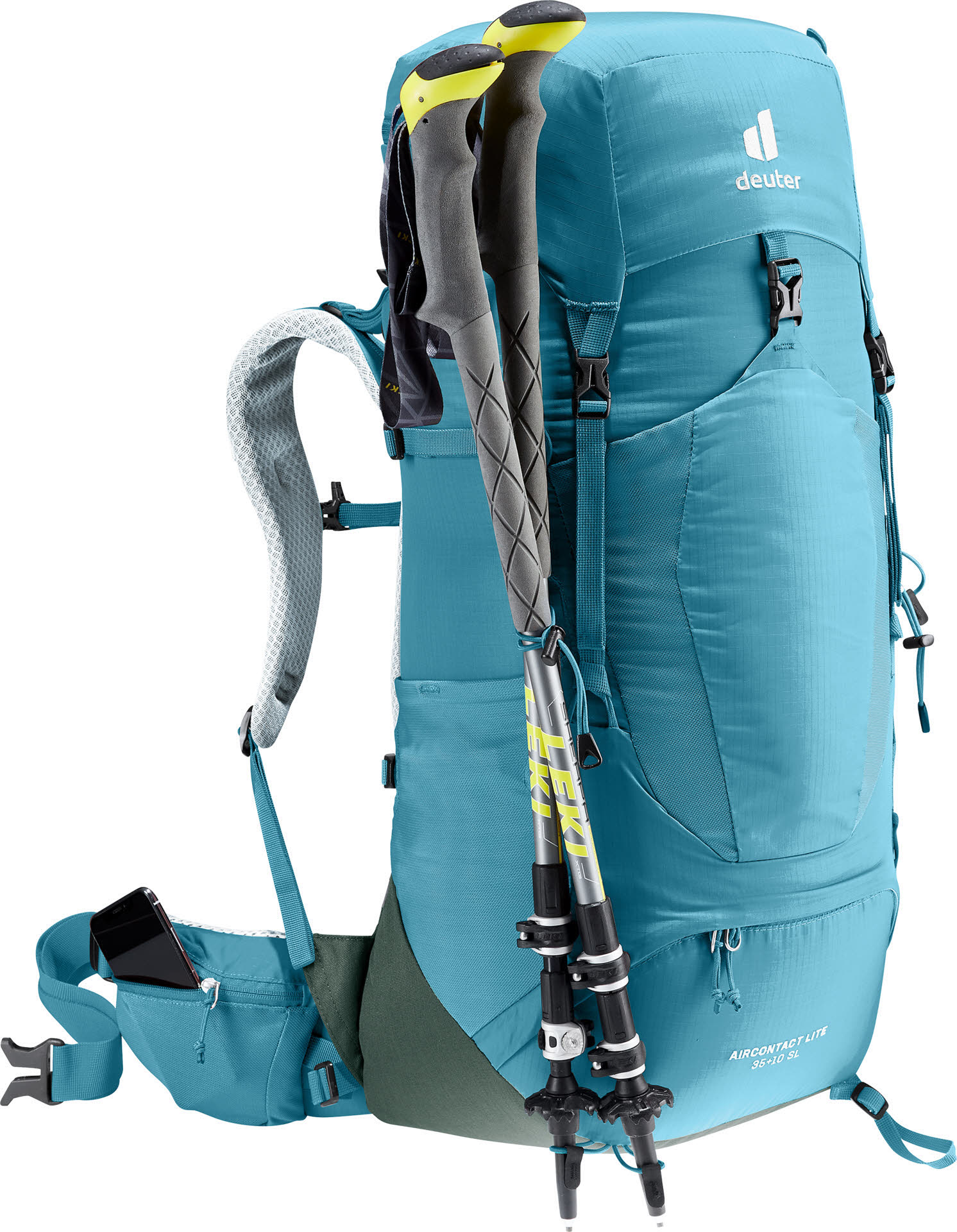 Deuter Aircontact Lite 35 + 10 SL Wanderrucksack Trekkingrucksack blau