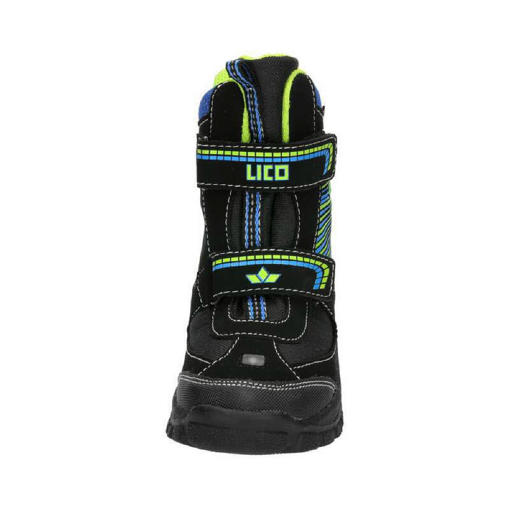 LICO Snowboot Glint V Blinky Wasserdicht Atmungsaktiv mit Warmfutter Kinder grau