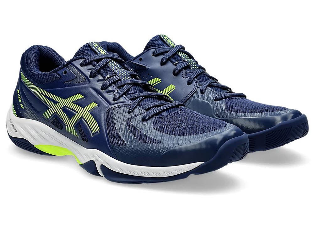 Asics BLADE FF Herren Sportschuhe Hallenschuhe blau