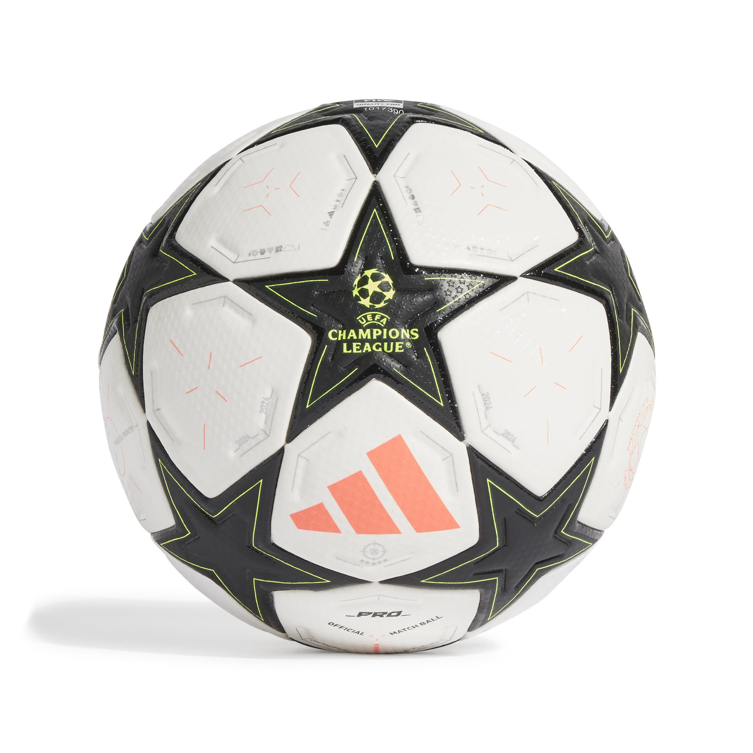 adidas UCL PRO Spielball Fußball weiß