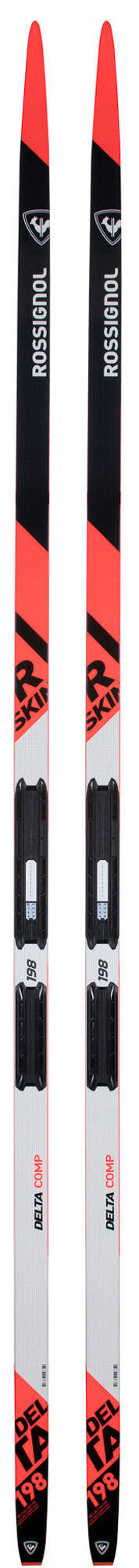 Rossignol Delta Comp R-Skin inkl. Bindung Langlaufski Klassisch Fellski weiß NEU